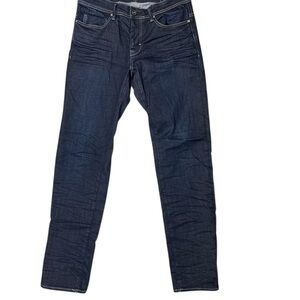 Lee Cooper Flex Denim Men’s Size 32X33 Straight Leg Mide Rise Dark Wash Jeans